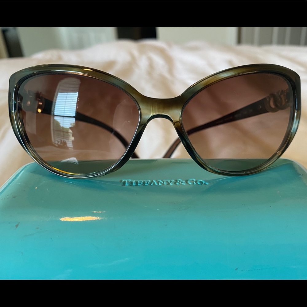 Tiffany & co. Tortoise shell sunglasses
